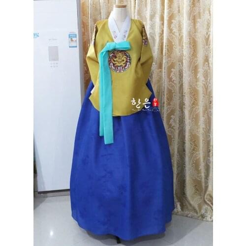 Korea Imported Fabrics / Tang Clothes Hanbok / New Hanbok / Stage Hanbok