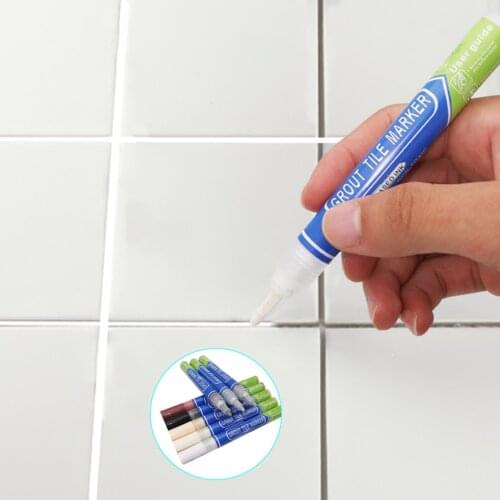 Grout Pen For Revives Restores Tile In Kitchen Shower Bathroom Waterproof Quick Drying GQ