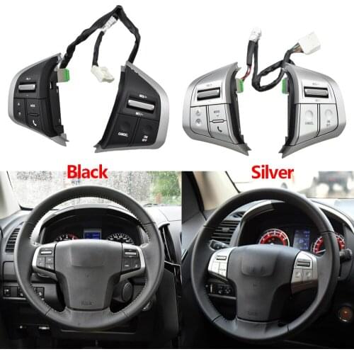 Steering Wheel Button Cruise Control Switch Audio Media Button For Isuzu D-Max DMAX For Chevy Trailblazer