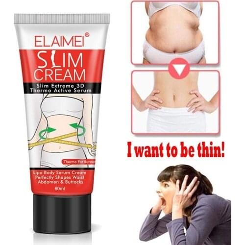 60ml Body Slimming Cream Body Care Fat Burning Weight Loss Effective Slimming Tight Creams Magic Arm Cellulite Removal