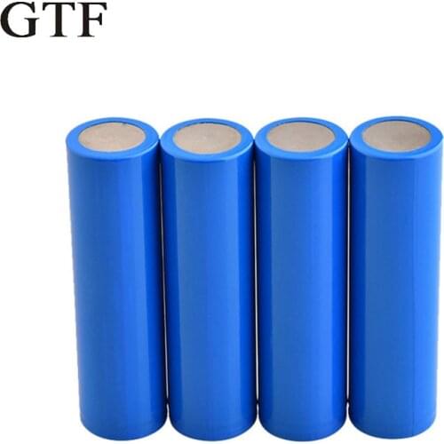 GTF 18650 rechargeable Li-ion battery 18650 battery 3.7V 2000 MAH capacity of rechargeable lithium battery