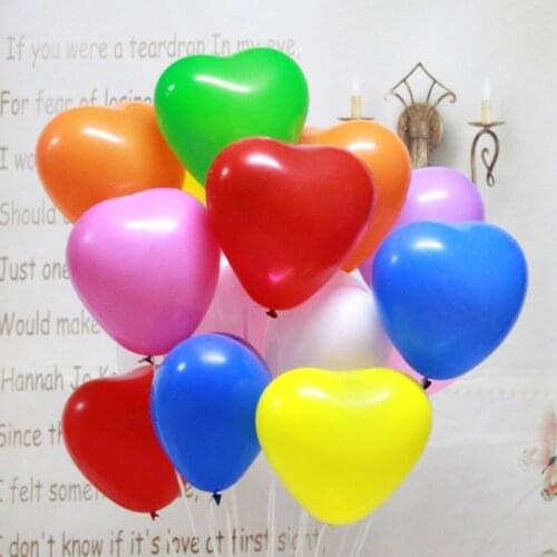 5pcs Heart Latex Balloons Cartoon Balloon Heart Love You Balloons Red And White Pink Polka Dot Balloon Kids Inflatable Air Balls