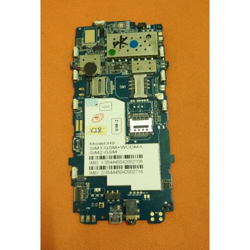 Original mainboard 1G RAM+8G ROM Motherboard for H9 IP68 Rugged Phone MTK6582 Quad Core HD 1280X720 Free shipping
