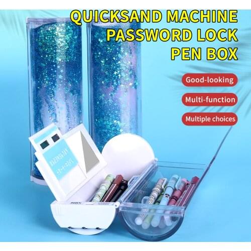 Pencil cases cute password pencilcase school supplies material escolar kawaii piorniki estuches escolares kalemlik NBX pen box