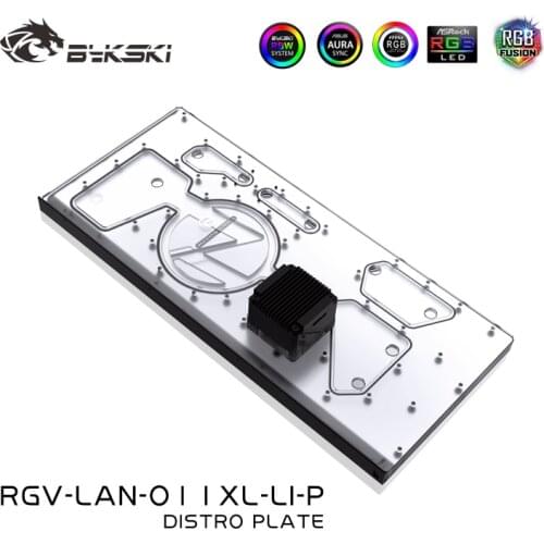 BYKSKI Acrylic Tank use for LIANLI O11 Dynamic XL Computer Case / 3PIN 5V D-RGB / Combo DDC Pump Cool Water Channel Solution