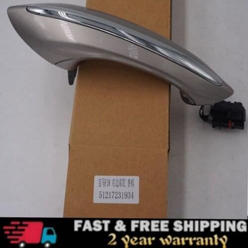 Champagne color with comfort access door handle for BMW 6 series F12 640d 640i 650i M6 51217231931 51217231932 51217231933 51217