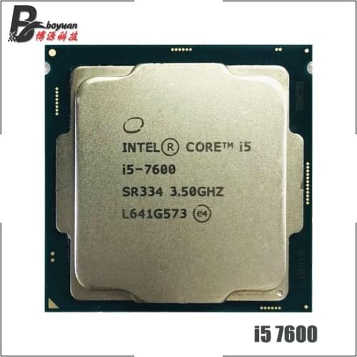 Intel Core i5-7600 i5 7600 3.5 GHz Quad-Core Quad-Thread CPU Processor 6M 65W LGA 1151
