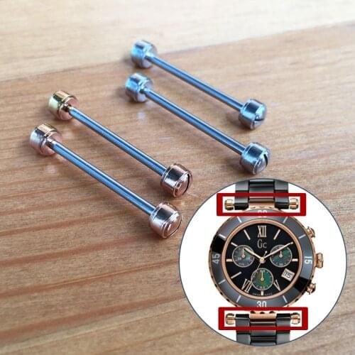 Steel screwtube for Guess Collection GC chronograph quartz watch GC43000 parts tools