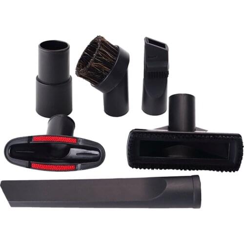 Universal Household Vacuum Cleaner Accessories Brush Head Suction Head Inner Diameter 32mm Corner Six Sets