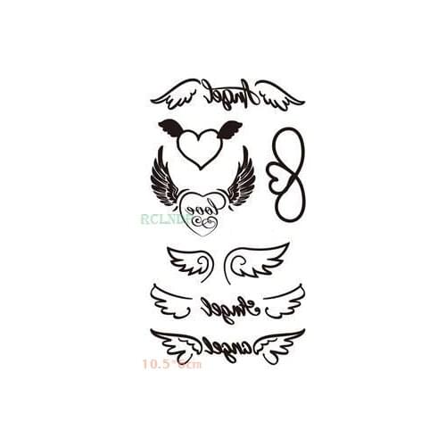 Waterproof Temporary Tattoo sticker Biological hazard Biohazard danger tatto flash tatoo fake tattoos for men women