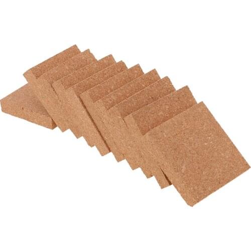 10 Pieces 2"x2" Softwood Square Rubber Carving Blocks Rubber Stamps for DIY Materials