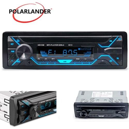 3010 Car Aux MP3 Player 3.5 inch 1 Din New 12V Car Stereo Audio Single Din Microphone Bluetooth In-dash FM car radio
