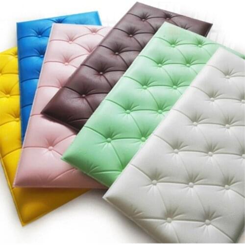 60*30cm Home Anti-collision Wall Mat Floor Pad Home Entrance Mat Bedroom Living Room Childrens Bedroom Bedside Bed Soft Cushion