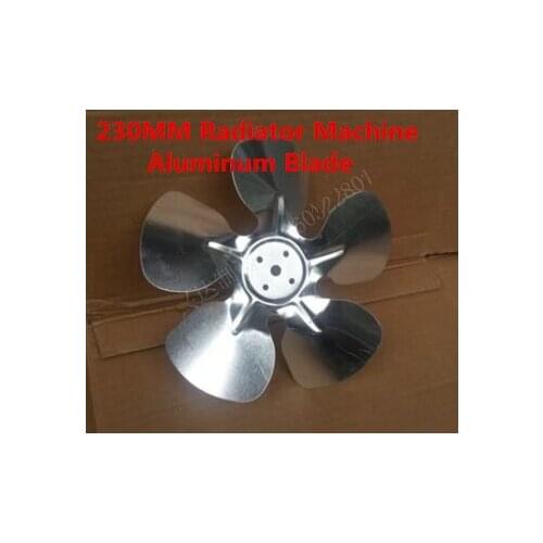 Fast Free Ship 5PCS 230MM fin-cooled machine/radiator machine aluminum blade The cooler motor wind leaf. Aluminum radiator motor