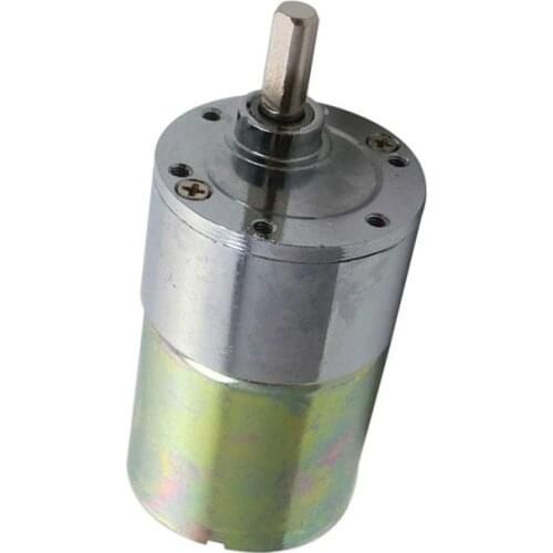 DC Motor DC24V ZGB37RG Reducing Geared Motors 40RPM Gear Motor Box