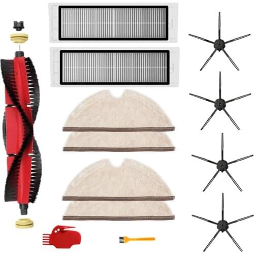 Filter For Xiaomi Roborock S50 S51 S52 S53 S54 S55 S5 S5MAX S6 S6PURE S6MAXV Vacuum Cleaner Attachments Replacement Accessories