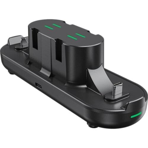 Controller Charger,6 in 1 Charging Dock Station for Nintend PS5 Switch with LED Charging Indicator and Type C Cable