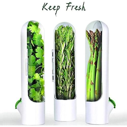 Kitchen Gadgets Vanilla Preservation Cup Vanilla Preservation Box Herb Storage Container Good Seal Effect Fresh Cup For Kitchen