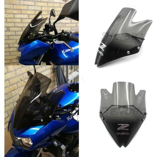 Windscreen Windshield Fit For Kawasaki Z750 Z750R 2007 2008 2009 2010 2011 2012