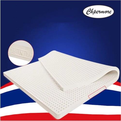 Chpermore high quality 100% Natural latex Mattress Toppers Slow rebound Mattresses customized Tatami Mattress With Inner Cover