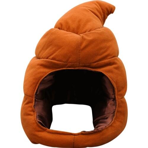 Super Poop Head Stuffed animal takes a big poop out of a friends life