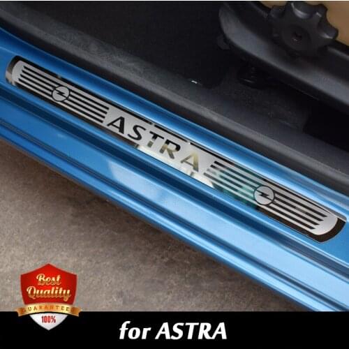 Stainless Steel Door Sill Scuff Plate Fit for OPEL ASTRA CORSA ADAM 2016-2020