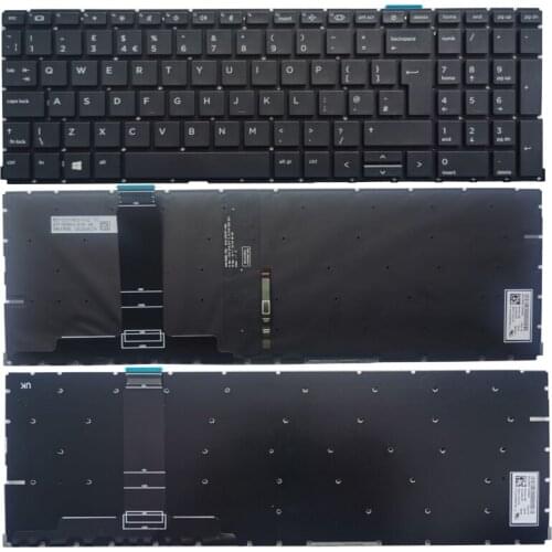 NEW UK laptop keyboard For HP 450 G8 2020 UK keyboard NO frame