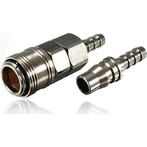 New Arrival Gas Hose Copper Nozzle Quick Release Connector Tool Fit Caravan Motorhome 1x 8mm