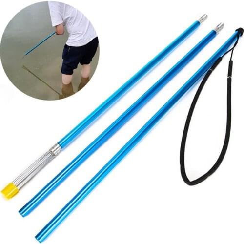Portable Removable Aluminum Alloy 3-piece Fish Harpoon Spear Gig Fishing Tool