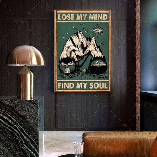 Nature Mountain Print ,Into The Forest I Go Poster, Landscape Poster, Modern Home Wall Decor,Modular Pictures,Unique Gift