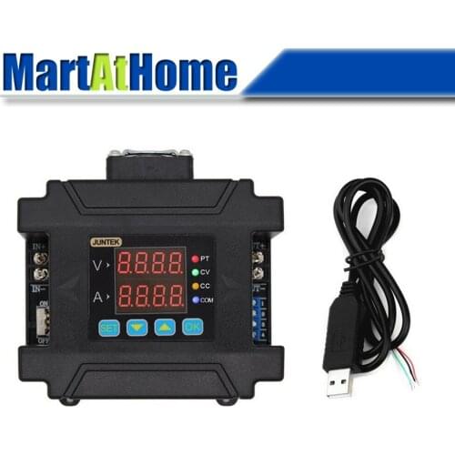 Programmable Digital Control Adjustable DC Regulated Power Supply Buck DC-DC Step-down Input 10~75V DC Output 0~60V DC 0~5A LCD