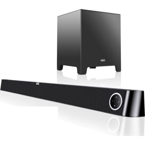 Home theatre soundbar, undistorted sound