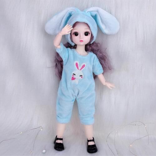 Preschool Activity Dolls Jointed Doll Movable Joints Movable Cute Simulation Toy With Princess Dress Up Christmas Gifts
