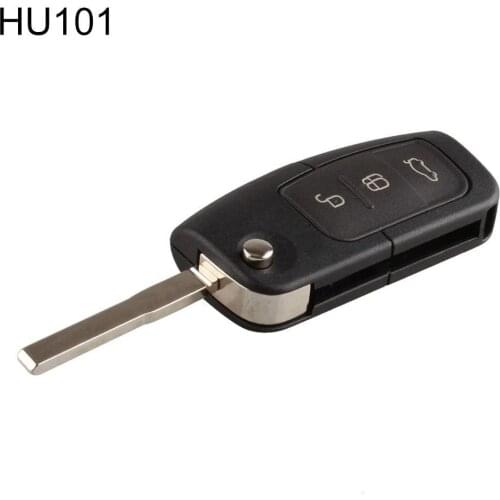 3 Buttons Remote Flip Folding Car Key Fob Shell Cover for Ford Focus Mondeo