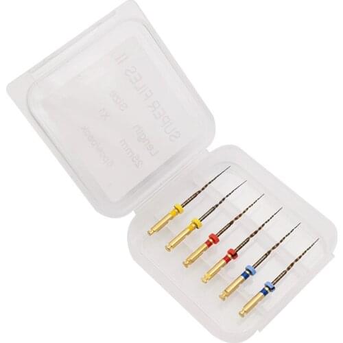 Dental Pro Next Files Golden Heat Activation Files X1-X3 6pc/box Rotary NITI File Endo Engine Use File Universal File Endodontic