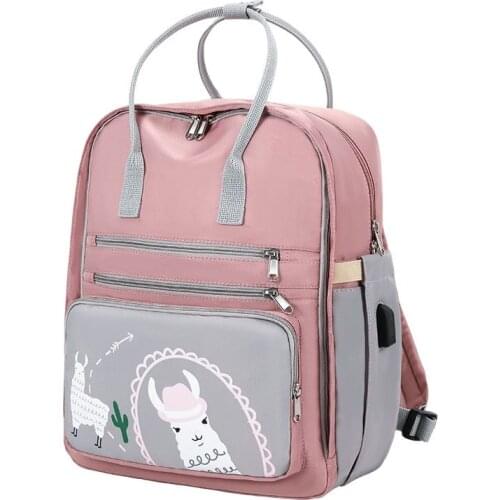 Mummy bag multifunctional large capacity shoulder fashion maternal and child bags Storage bags