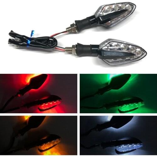 Motorcycle Turn Light Scooter Electric Vehicle Refitting 12vled Turn Light Off-road Vehicle Large Displacement Turn Light
