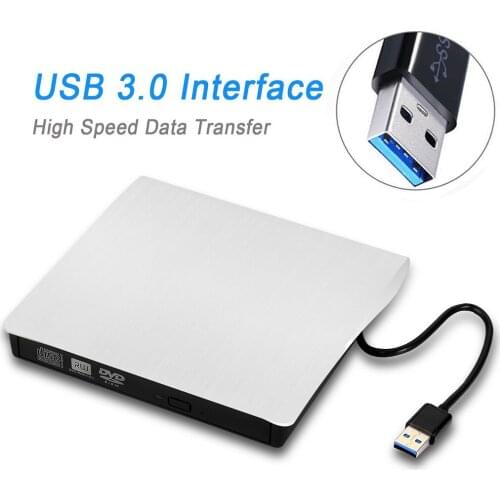 USB3.0 External CD DVD Player Burner Drive Laptop Notebook PC Computer Replacement for MacBook