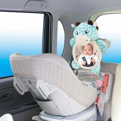 New Cute Baby Rear Facing Mirrors Adjustable Car Baby Mirror Safety Car Back Seat View Mirror for Kids Child Toddler