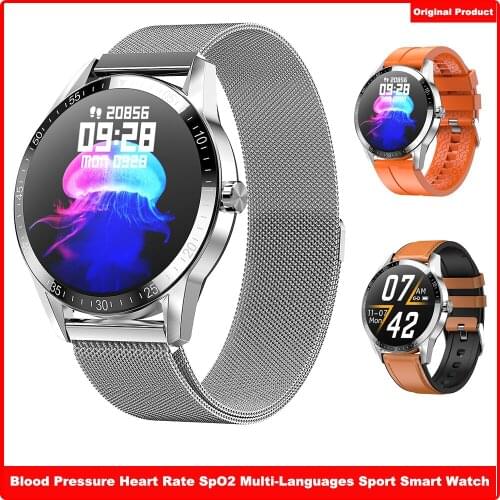 1.28 inch Full Round Smart Watch Men IP67 Twitter Push Dynamic Heart Rate Sleep Monitor Dial Reject Bluetooth Call Smartwatch