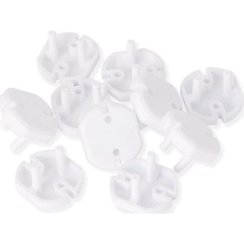 10pcs EU Power Socket Electrical Outlet Baby Children Safety Guard Protection