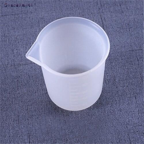100ml Silicone Cup Measuring Cup Jewelry Silicone Casting Molds Kits Mixed Style Epoxy Resin Molds For DIYStorage Silicone Mold