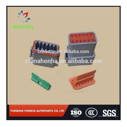 2/5/10 pcs/lots DT06-12S DT04-12P 12Pins Male Female Wire Connector Kit Complete With Wedgelocks&Terminals for Amphenol Deutsch