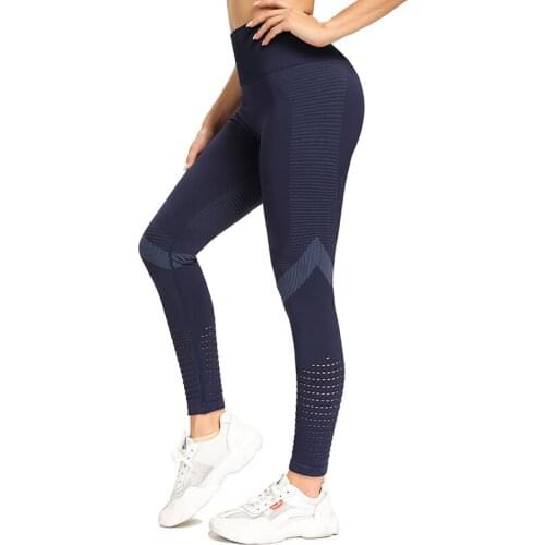 2021 Summer High-Waist Mesh Breathable And Comfortable Tight-Fitting Hip-Lifting Fitness Running Sports Yoga Pants K218