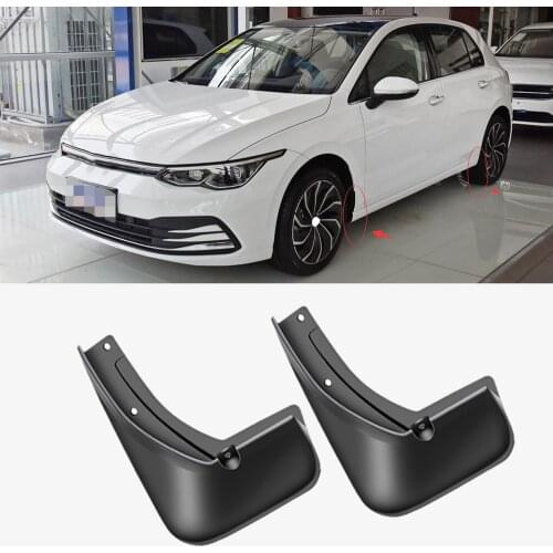 4pcs Mudflaps Splash Guards Mud Flap Mudguards For VW Volkswagen Golf 8 MK8 GTE GTD GTI 2020 2021