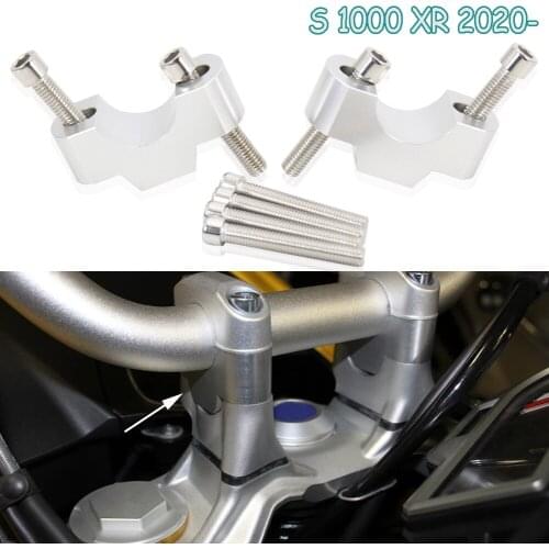 For BMW S1000XR S 1000 XR Motorcycle Accessories Handle Bar Riser Clamp Extend Handlebar 2020 2021