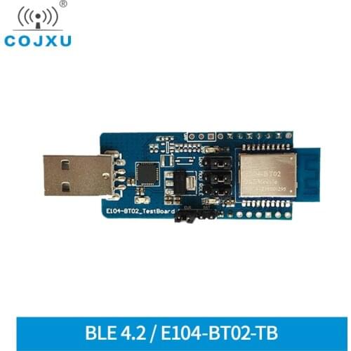 E104-BT02-TB CP2102 USB Test Board Test Kit BLE to TTL For Bluetooth Module DA14580 Chip