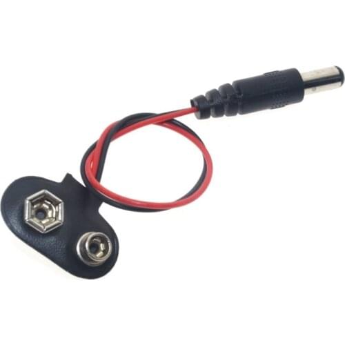 SUQ DC 9V Battery button power plug for Arduino Mega 2560 1280 UNO R3 132 9V battery buckle