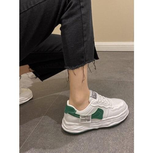 Summer new style womens hot style thick-soled white shoes Korean version of all-match sports casual shoes