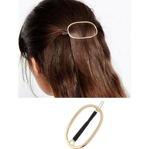 Minimalist Hoop Geometric Hair Clip Hairpin Hair Clamp Hair Accessories